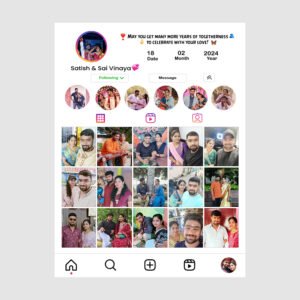 insta model photo frame
