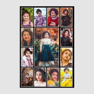 collage birthday model
